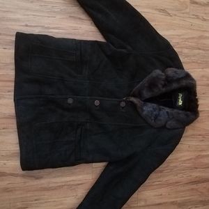 Shearling coat 100% sheepskin sheepfur